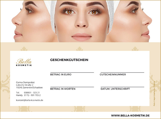 Kosmetik-Gutschein Zarrentin