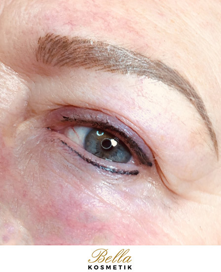 Lidstrich, Augenbrauen - Permanent Make-up-Behandlung - Zarrentin